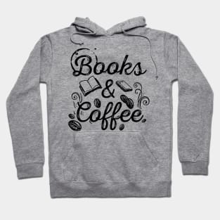 Books & Coffee Hoodie